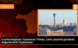 Cumhurbaşkanı Yardımcısı Yılmaz, canlı yayında gündemi değerlendirdi Açıklaması