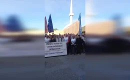 KESK Samsun Şubeler Platformu İsrail’in Filistin’e saldırılarını protesto etti