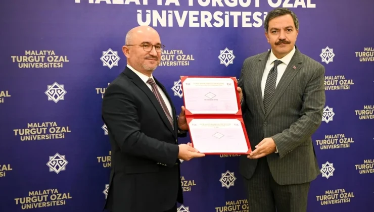 Malatya Turgut Özal Üniversitesi, TSE’den TS ISO 29993 Belgesi Aldı