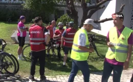 15 Temmuz’dan Gazze’ye özgürlük için pedal çevirdiler