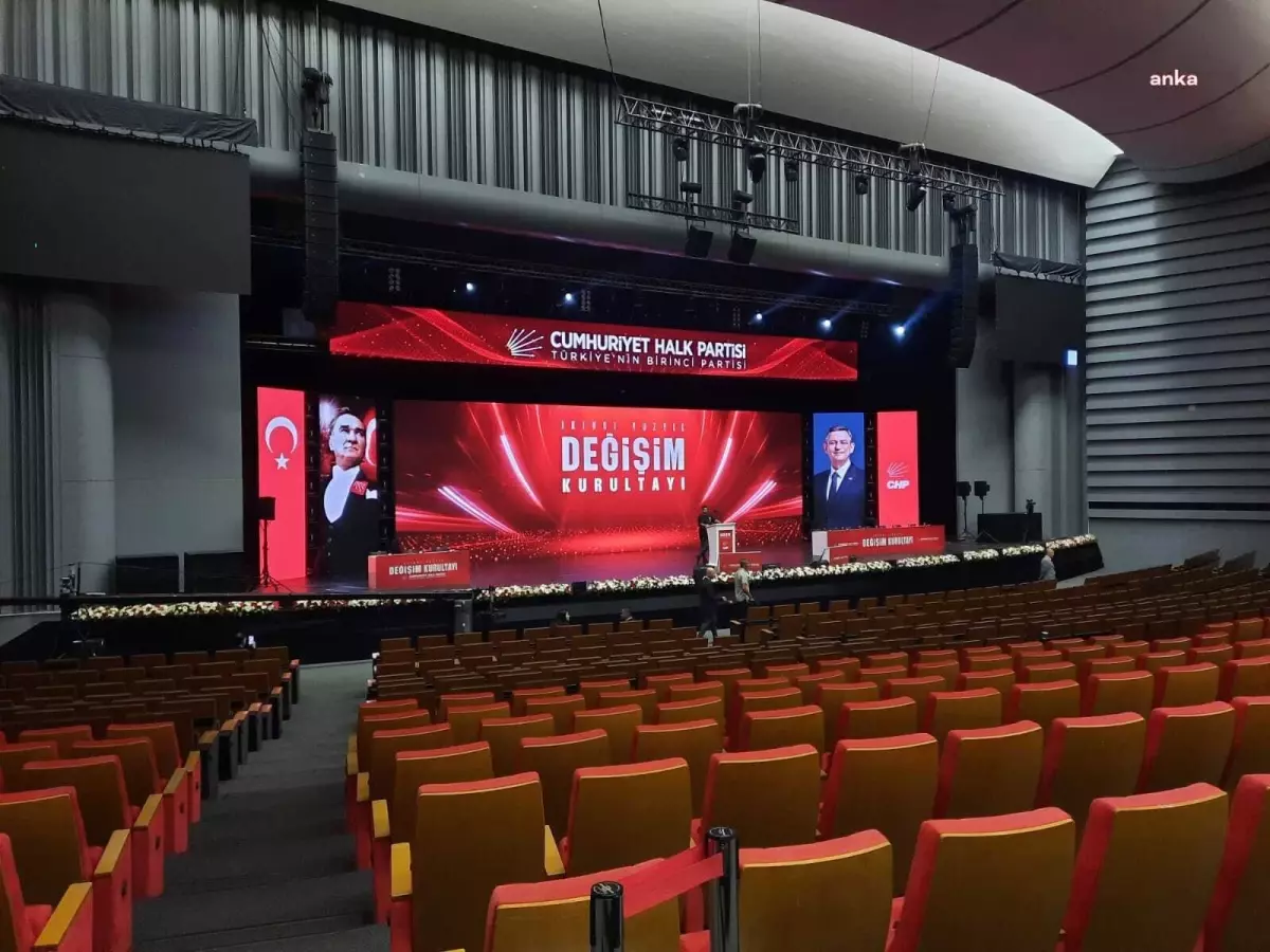 CHP 20. Olağan Kurultayı’nda program çalışmaları başladı