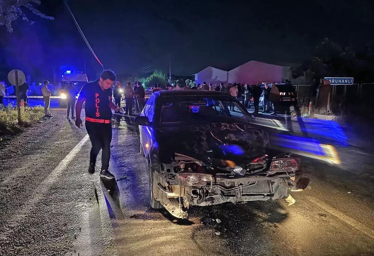 Saruhanlı’da Trafik Kazası: 1 Ölü, 7 Yaralı