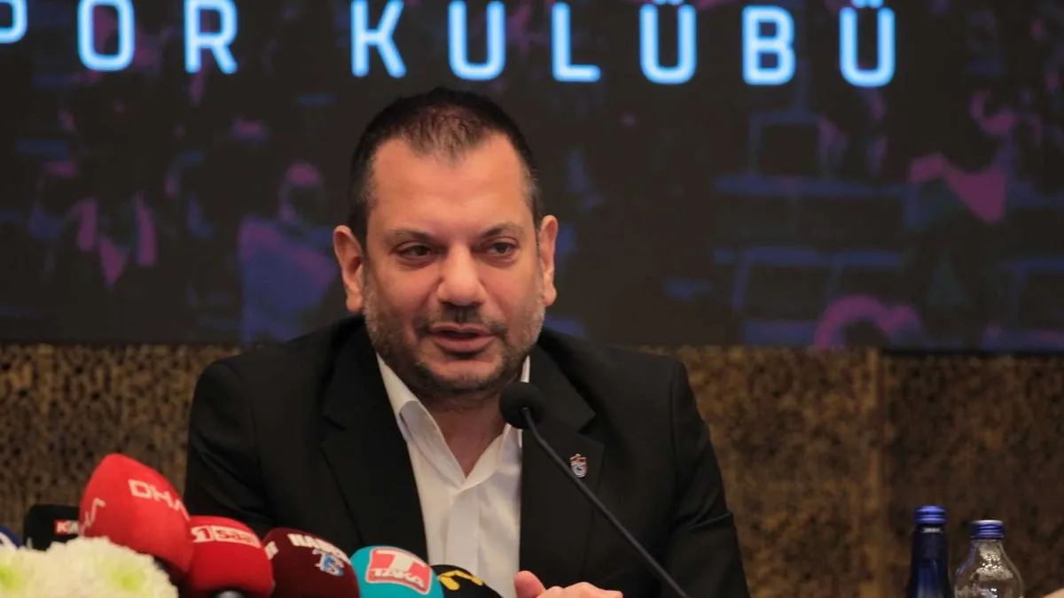 Trabzonspor Başkanı Ertuğrul Doğan’dan flaş sözler!