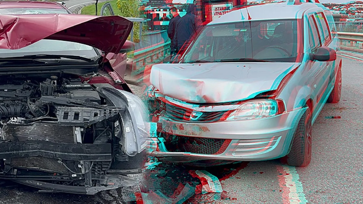 Maltepe’de korkutan kaza… Kafa kafaya çarpıştılar: 5 yaralı!
