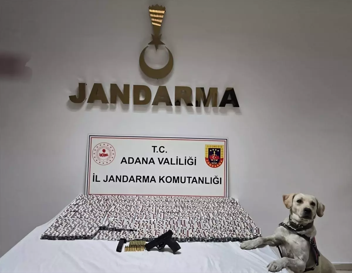 Adana’da Uyuşturucu Hap Operasyonu