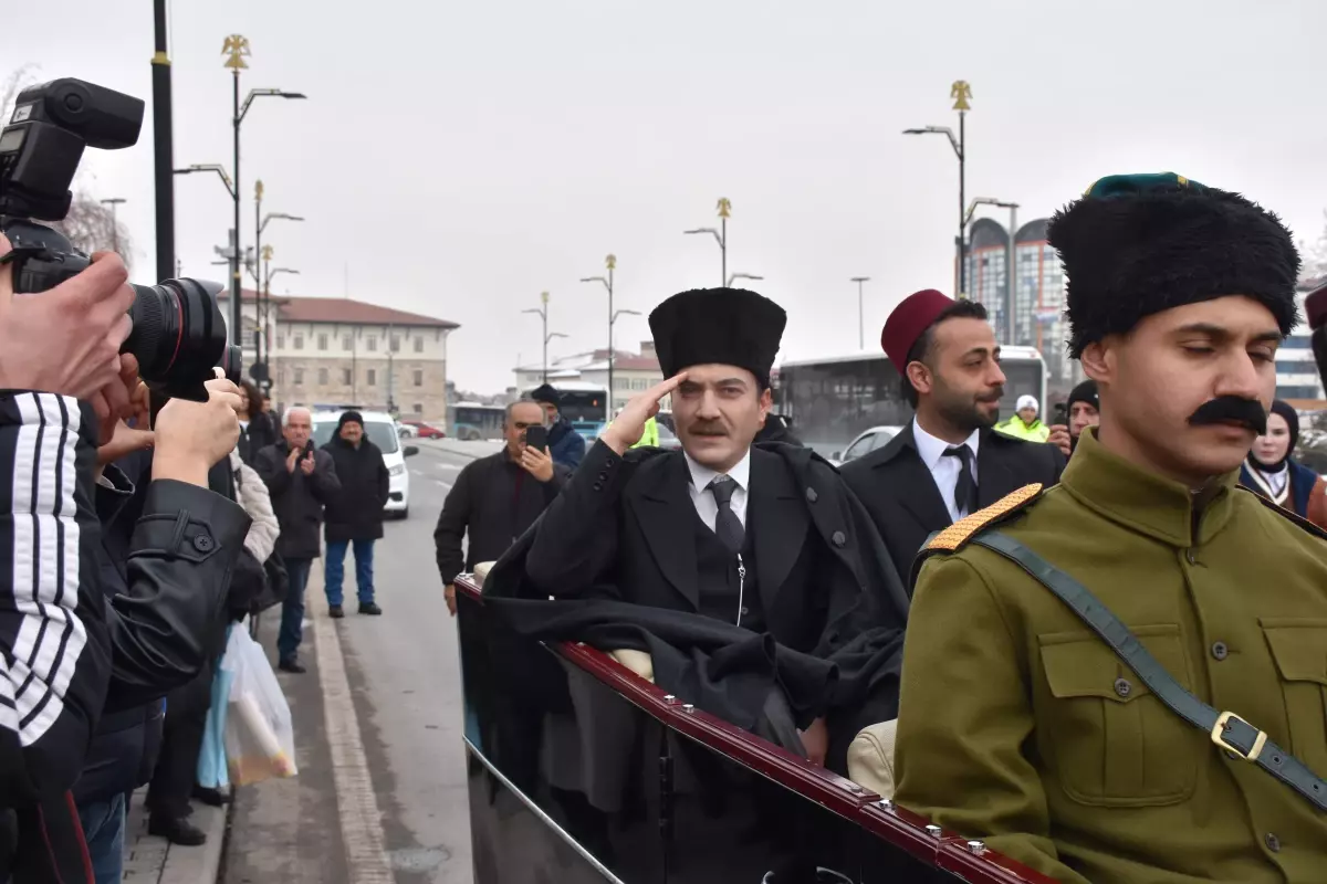 Atatürk’ün Sivas’tan Ayrılışı Temsili Olarak Canlandırıldı
