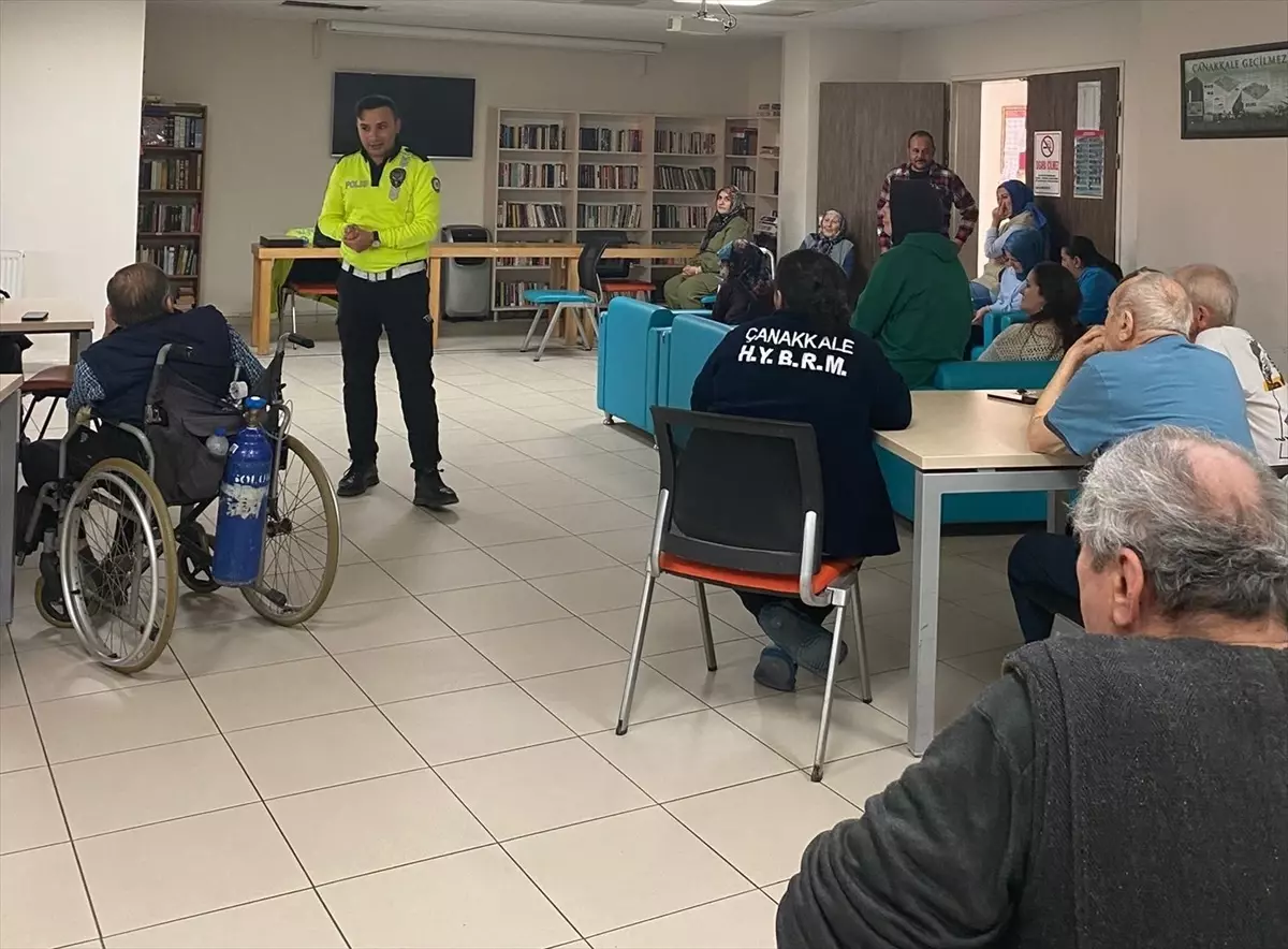 Huzurevi Sakinlerine Trafik Güvenliği Eğitimi